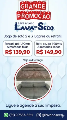 Lavagem de estofados