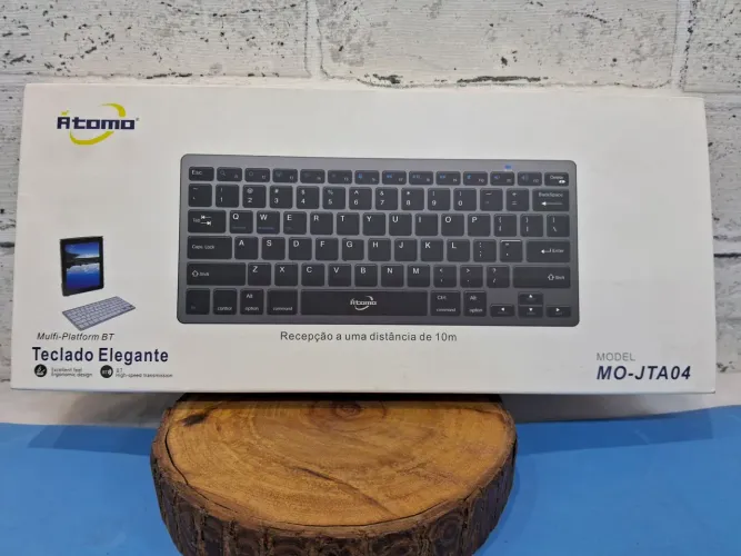 Teclado Elegante Atomo sem fio MO-JTA04