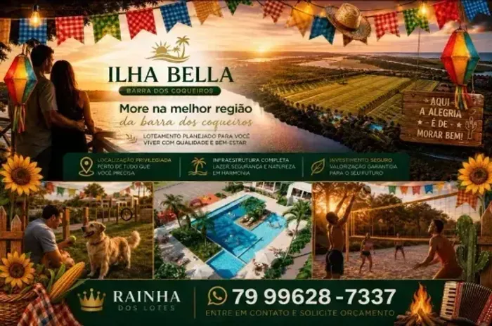 LANÇAMENTO Lotes PROMOCIONAIS - residence ILHA BELLA com PLANO SEM JUROS - RAINHA DOS LOTE