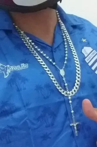 Terço de prata