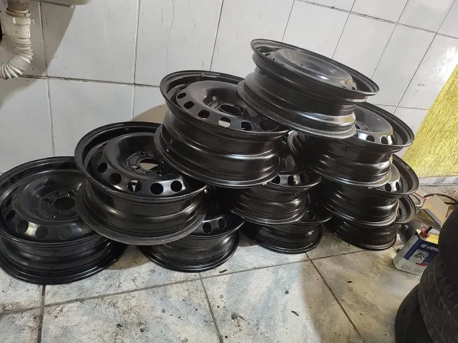 RODAS NOVAS E USADAS ARO 14 e 15 (FIAT/VOLKSWAGEN/CHEVROLET)
