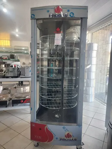 A.L Forno Assador De Frango/Carne Rotativo A Gás, Progás
