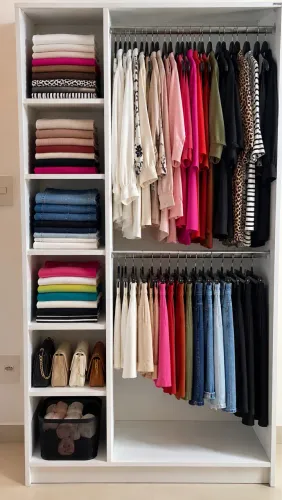 Armário closet sem marca de uso