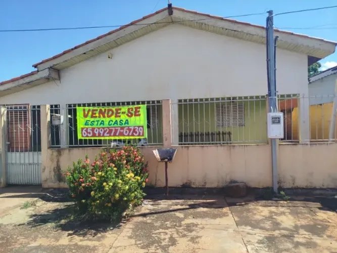 Casa com terreno 12x30 - 2 Quartos