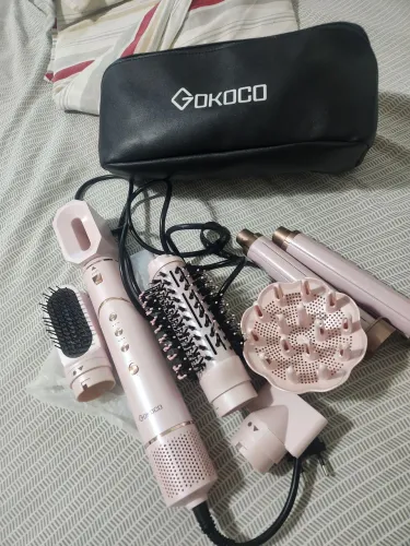 Kit escovar rotatória modeladora 7 em 1