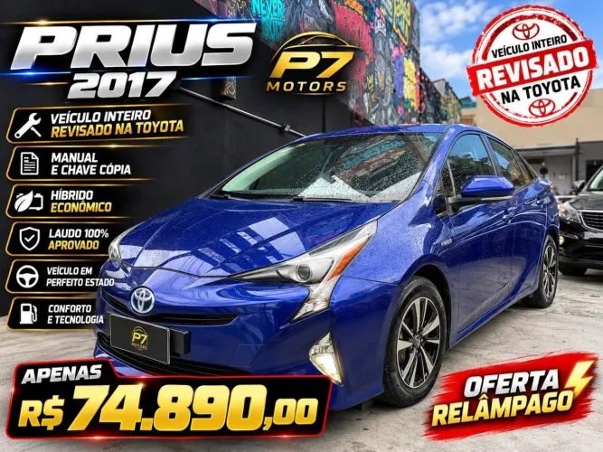 Toyota Prius Hybrid 1.8 16V 5P Aut. 2017