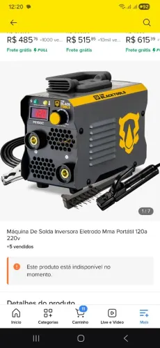Maquina de Solda 220v