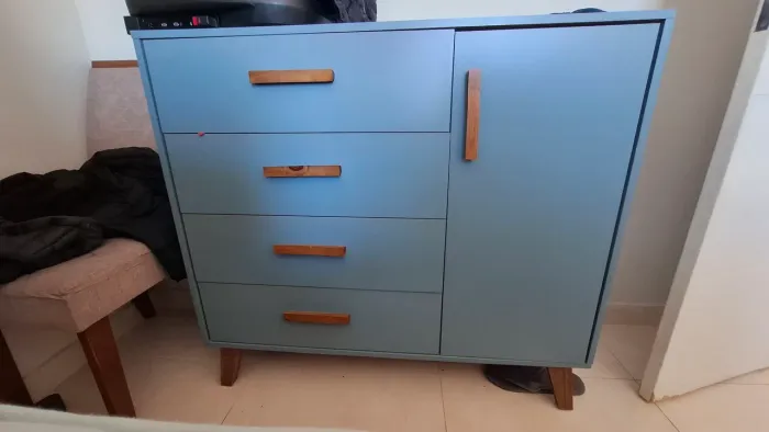Berço e cômoda
