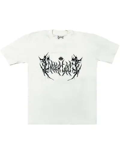 Camiseta Modelagem Streetwear Alternativa Branca Underkode 100% Algodão P ao GG