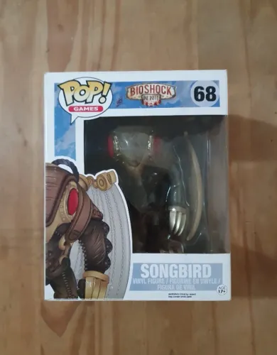 Boneco Funko Pop Games Bioshock Infinite Songbird 68 Super Pop 6 Polegadas