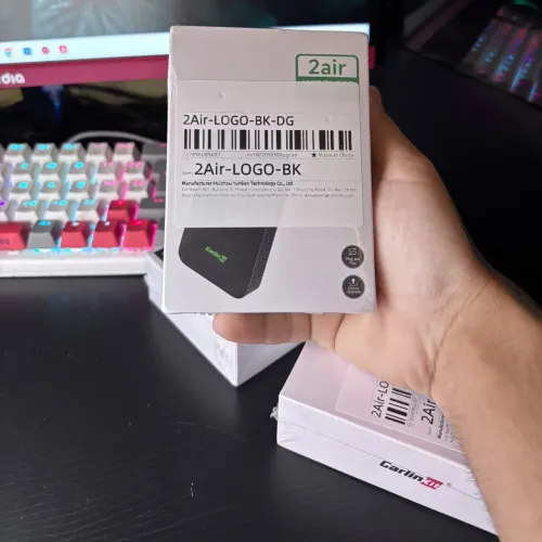 CarlinKit 5.0 2-Air - Adaptador Sem Fio CarPlay Android Auto Para Central Multimídia