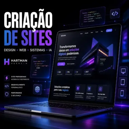 ? CRIAÇÃO DE SITES PROFISSIONAIS ? HARTMAN AGÊNCIA