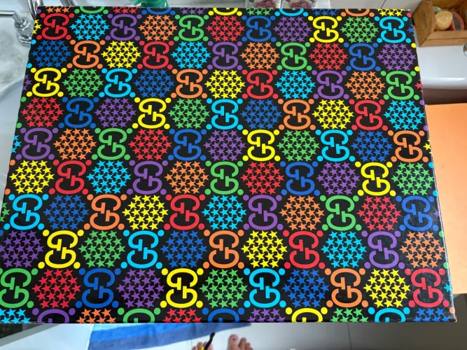 Caixa Gucci edição especial rara 48x38cm