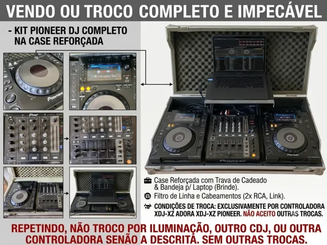 Vendo ou troco Kit CDJ - LEIA O ANÚNCIO