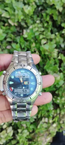 Relógio Citizen Jp 1060 azul