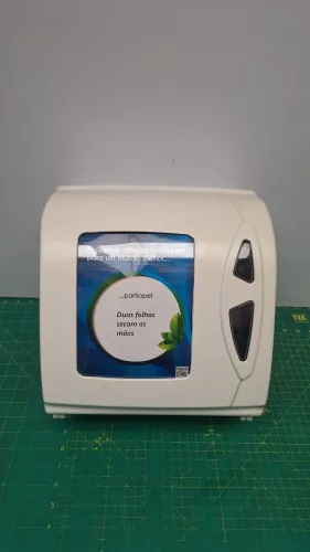 Dispenser Toalheiro Rolo Papel Toalha Bobina - Puxa Corta