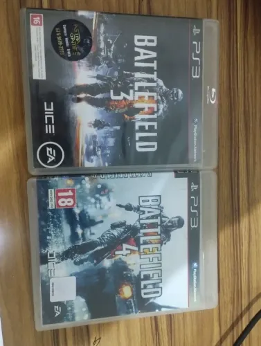 Combo batlefield 3 e 4 Playstation 3