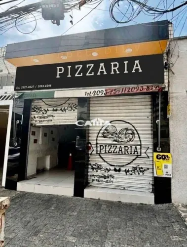Salão fomado para pizzaria delivery 31m, 1wc.