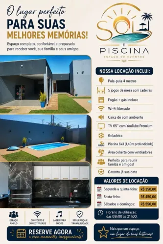 Espaço de festa e Eventos 