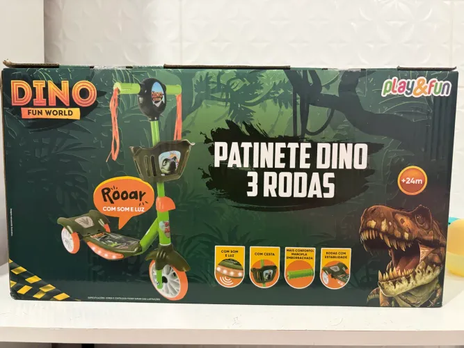 Patinete infantil dino