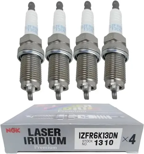 Kit Vela NGK IZFR6K13DN Original Iridium - Honda Fit/City - Nova