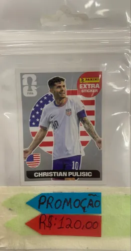 Legend Panini Extra Sticker Christian Pulisic FIFA 2026 Rara