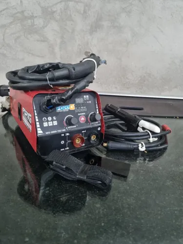 Maquina de solda inversora multiprocesso, MIG/MMA/TIG 220v FORTG