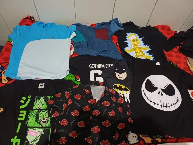 Camisetas menino 10 a 12 anos 