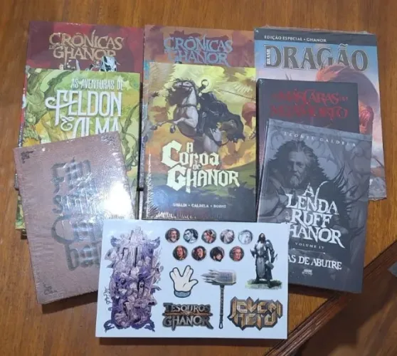 Tesouros de Ghanor Nível 2 + A Lenda de Ruff Ghanor, Volume 4
