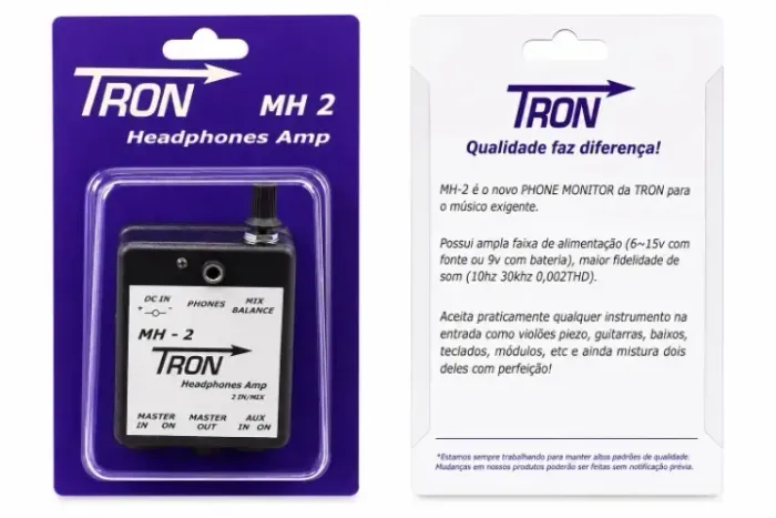 Amplificador De Fones Mh2 TRON