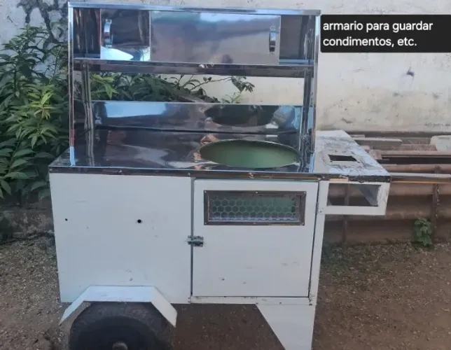 Carrinho de Cachorro-quente e Espetinho