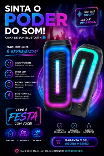 Caixa de Som 50W