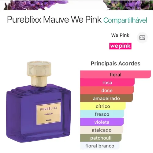 Perfume We pink