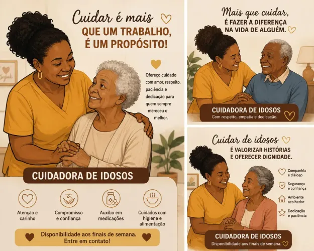 CUIDADORA DE IDOSOS 