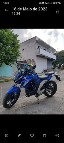 Fazer 250 nova único dono