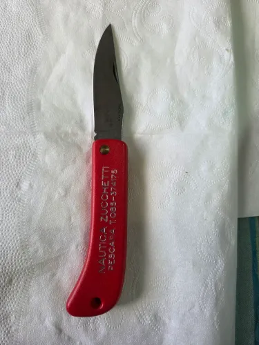 CANIVETE NÁUTICO ITALIANO , DE LOJA , AÇO ESPECIAL , NOVO , VINTAGE !