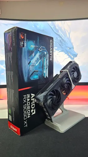 Placa de Video RX 9060 XT 16Gb - Gigabyte com NF e garantia