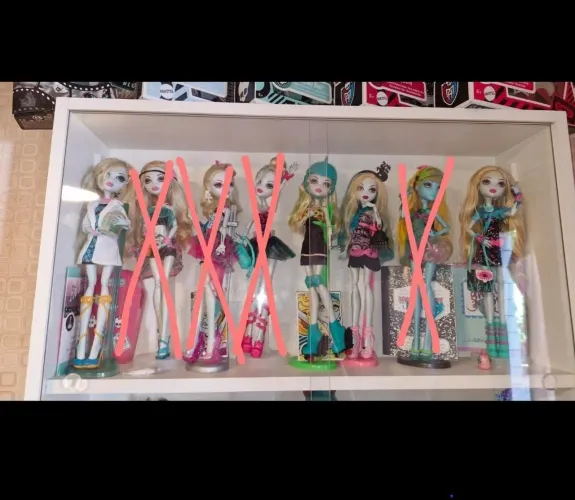 BONECA LAGOONA BLUE MONSTER HIGH - LOTE OU AVULSAS
