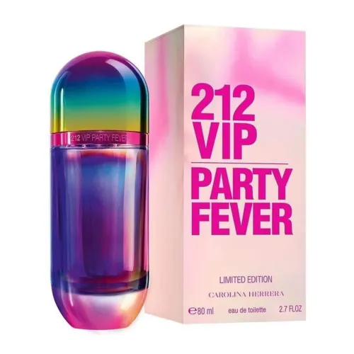Perfume 212 VIP Party Fever 80 ml Carolina Herrera