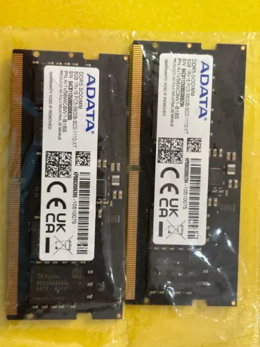 Memória ram ddr5 4800mhz 2 pentes de 8gb