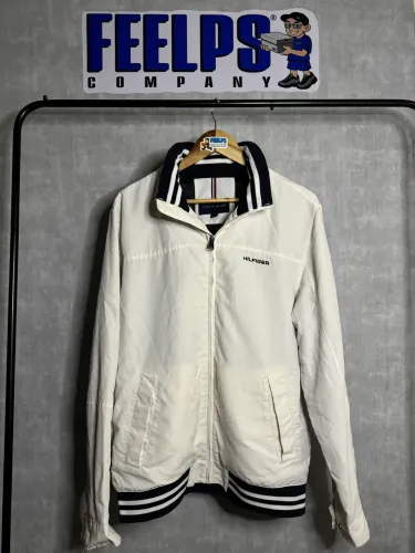 jaqueta tommy hilfiger velejador listrado