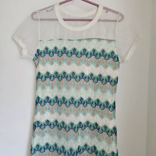 Vestido infantil Two In em renda - Tam 10