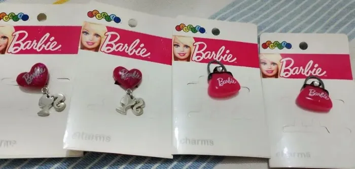 jibbitz crocs, bolsa da barbie unidade