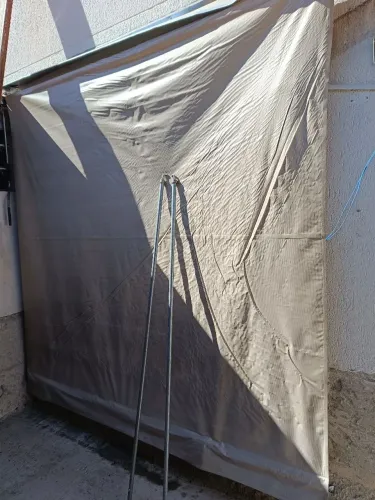 TOLDO BEGE COMPLETO 2,55 X 2,40CM
