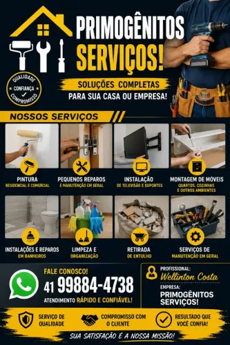 Montador de Móveis Marido de Aluguel / Pinturas