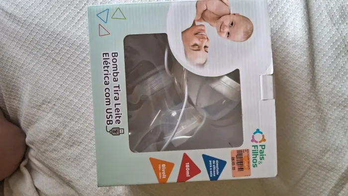 bomba tira leite elétrica pais e filhos bivolt