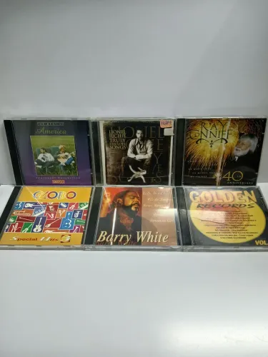 CDs Músicas Internacionais 6 CDs.