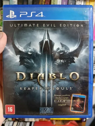 Diablo 3 Reaper of Souls Ps4 mídia física (usado)