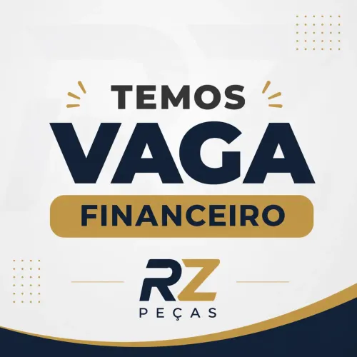 Vaga Financeiro RZ PEÇAS