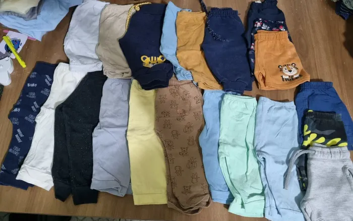 Lote infantil menino bebê Serve 6M a 12M ( 46 peças ) R$160,00